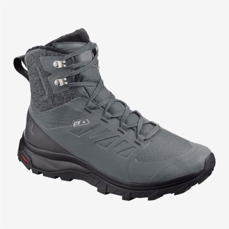 Salomon OUTblast TS CSWP W Womens Hiking Boots Dark Grey | Salomon South Africa